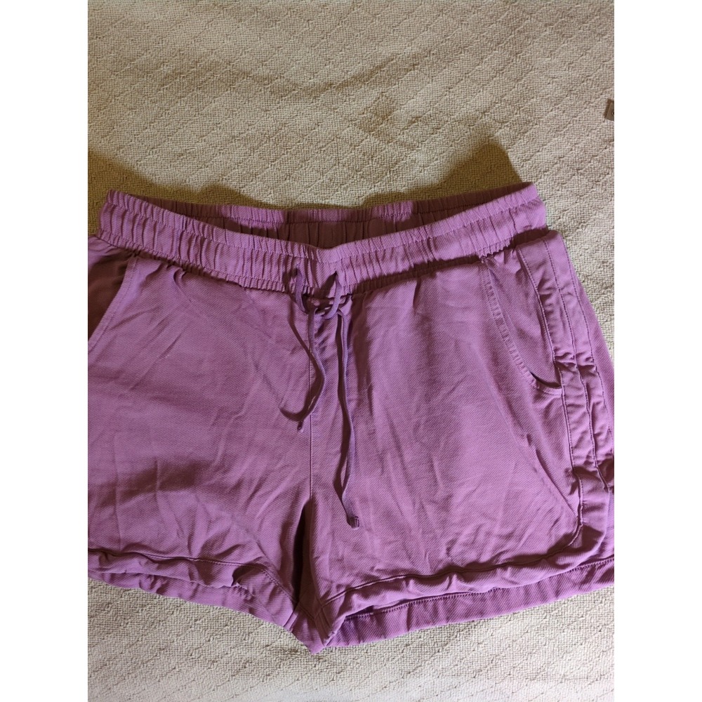 BCG Mauve Cotton Women's Shorts Large